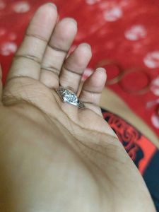 Sparkling Silver Ring