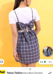 Tokyo Talkies Plaid Mini Dress