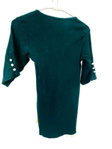 Elegant Green Top