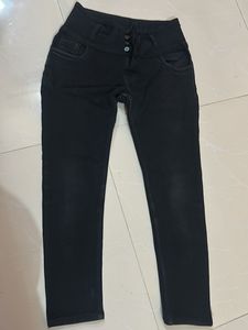 Black High Waist Jeans