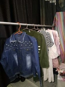 Pearl Embellished Denim Jacket