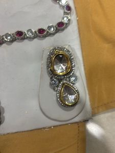 AD KUNDAN NECKLACE SET