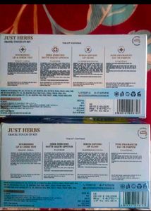 1 Hairserum,&amp; Shampoo+Just Herbs Mini Travel Pouc