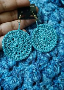 Circle Crochet Earrings