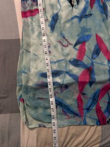 Leaf Printed Long Top