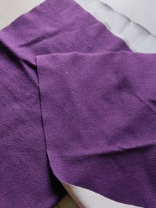 Purple Textured Fabric Piece