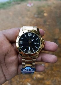 Casio Vintage Gold Watch