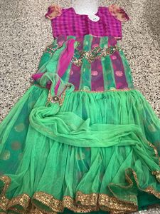 New Kids Lehanga Choli Set For Grabs