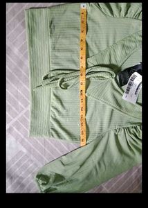 Cute Green Crop Top