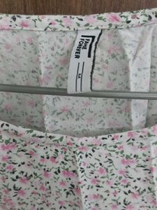 Lifestyle Midi Dress Pink Flower Off-white