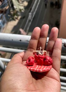 Handmade Clay Bunny Calender
