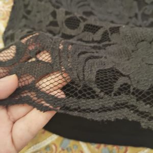 Black Lace Tank Top