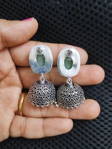 Oxidised German Silver Earrings - Unused - Combo 3