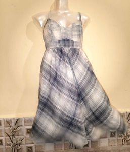 Size M 🎁Buy 2 Get 1 Free 🎁Plaid Sundress
