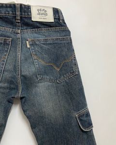 BEST QUALITY DOUBLE SHADE WIDE LEG JEANS FOR MEN