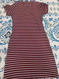 Striped T-Shirt Dress