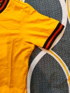 Yellow Tshirt Dress
