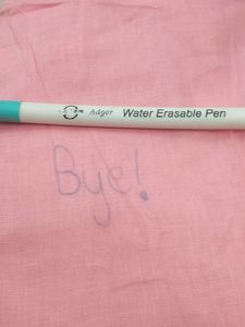 Water Erasable Pen For Tailoring Use