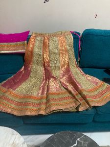 Elegant Pink Ethnic Lehanga
