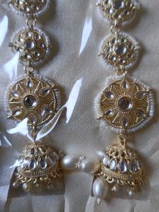 White Earrings
