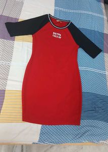 Red Bodycon Mini Dress