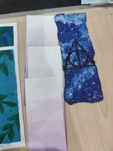 Handmade Watercolor Bookmarks