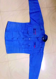 Blue Button-Down Shirt