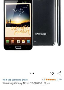 Samsung Galaxy Note 7000 Tablet Used Working