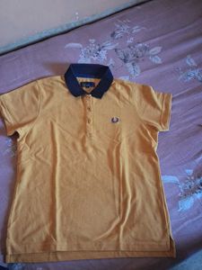 Fred Perry Yellow Polo Shirt