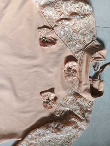 Lace Sleeve Dress