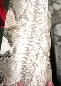 Plus Size Snake Print Dress 48