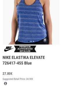 NIKE ELASTIKA ELEVATE Tang Top