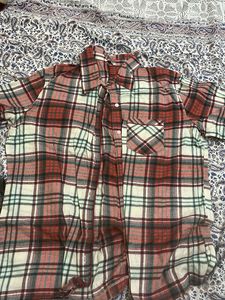 A Casual Shirt With Checks