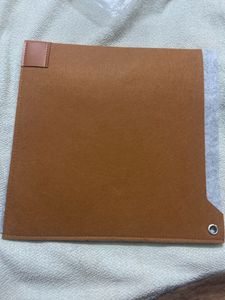 Laptop Keyboard Mouse Felt Pad with Paper and Pen