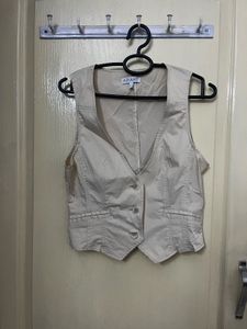 Elegant Cream Vest