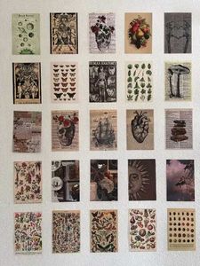 Pack of 54 Aesthetic Vintage Wall Collage Kit