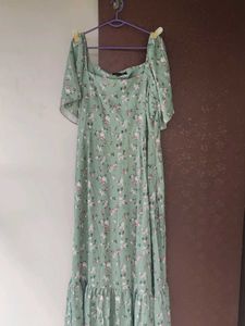 Floral Print Maxi Dress