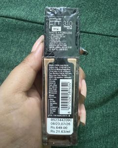 Maybelline Foundation &amp; Garnier Micellar Cleaning