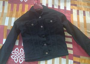 A jet black jacket