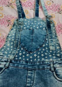 Star Denim Overalls