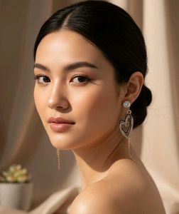 Heart Dangle Earrings😍