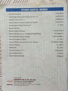 Pioneer English Core Book For Class 12th