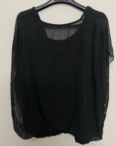 Kaftan-Style Top with Attached Spaghetti
