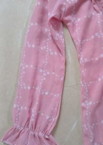babypink peplum top