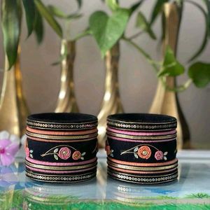 Embroidered Bangles ❤️