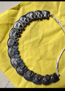 Silver Necklace &amp; Earring Set