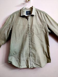 men&#39;s classic khaki colour shirt