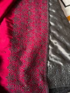 Elegant Pink designer saree