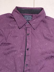Lamasini premium Stylish Purple Shirt