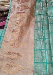Aqua Green Saree